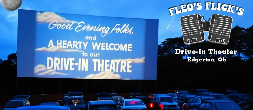 Fleo's Flicks Drive-In Theater in Edgerton, OH