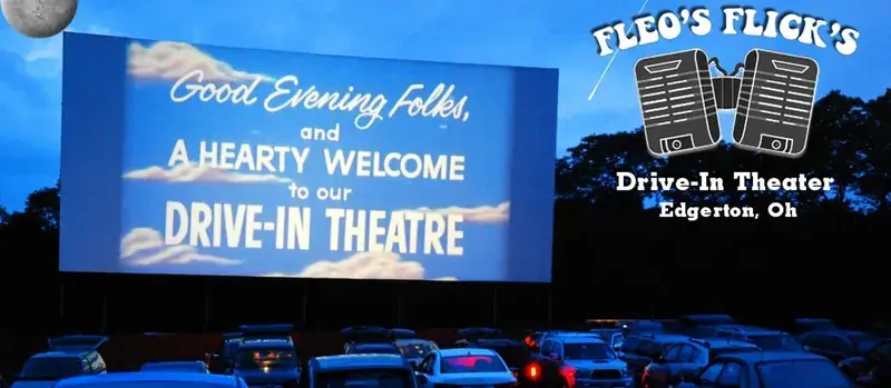 Fleo's Flicks Drive-In Theater in Edgerton, OH