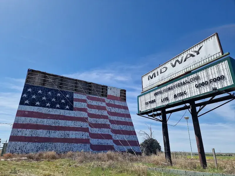 Midway Drive-In Theater in Quitaque, TX