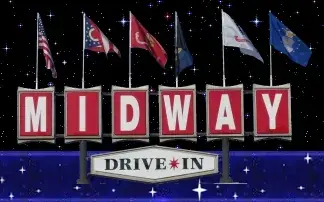 Midway Drive-In Theater in Ravenna, OH
